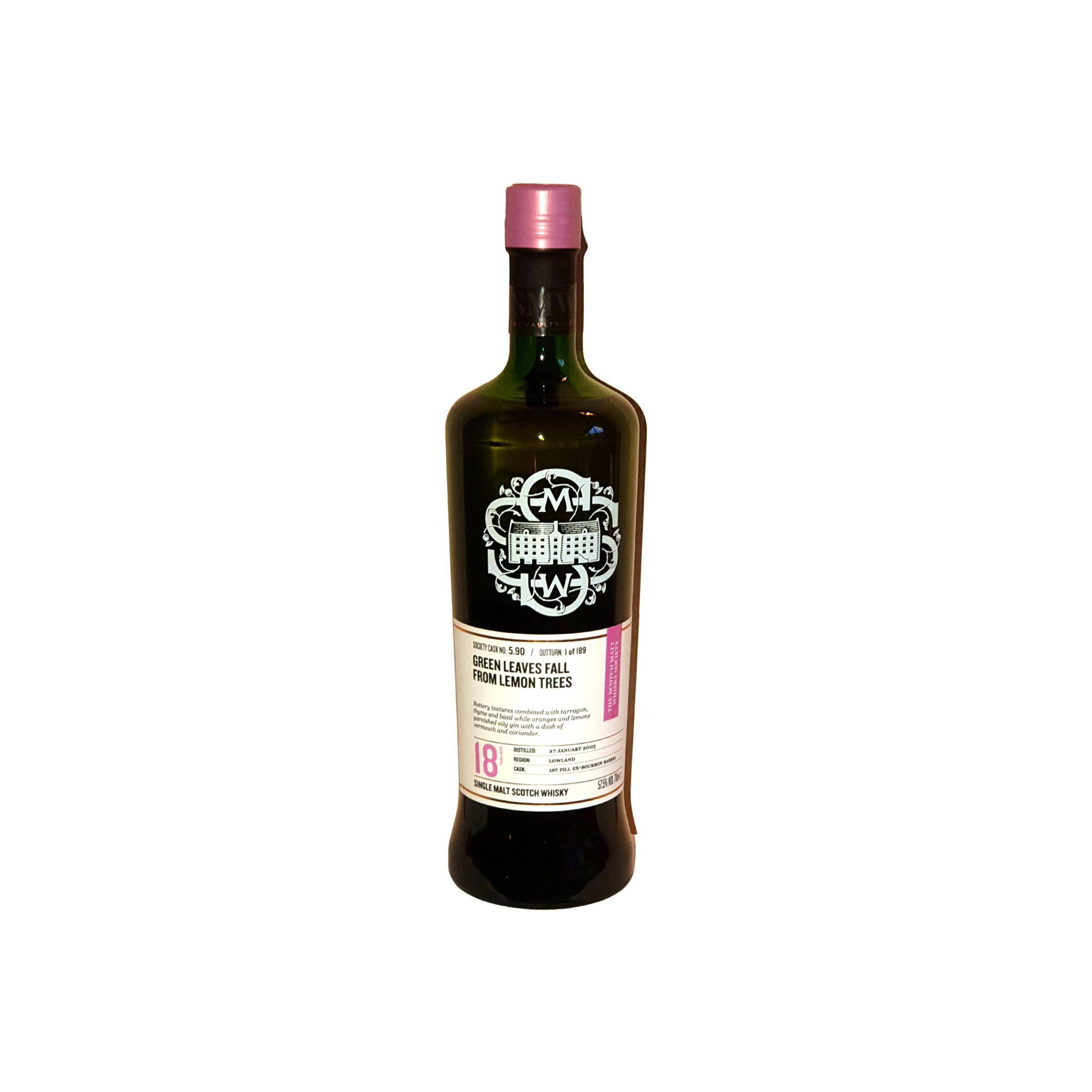 The Scotch Malt Whisky Society 2003 18 Years Single Malt Whisky
