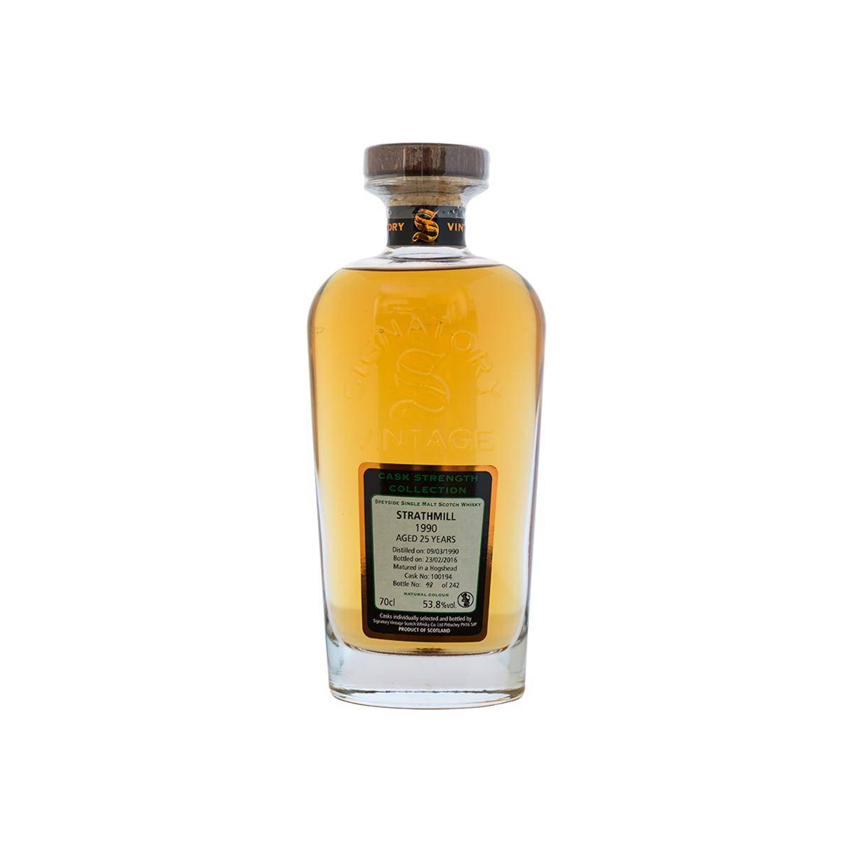 Strathmill Cask Strength Collection 1990 25 Years Single Malt Whisky
