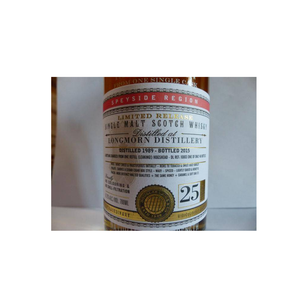 Longmorn 1989 25 Years Single Malt Whisky 2