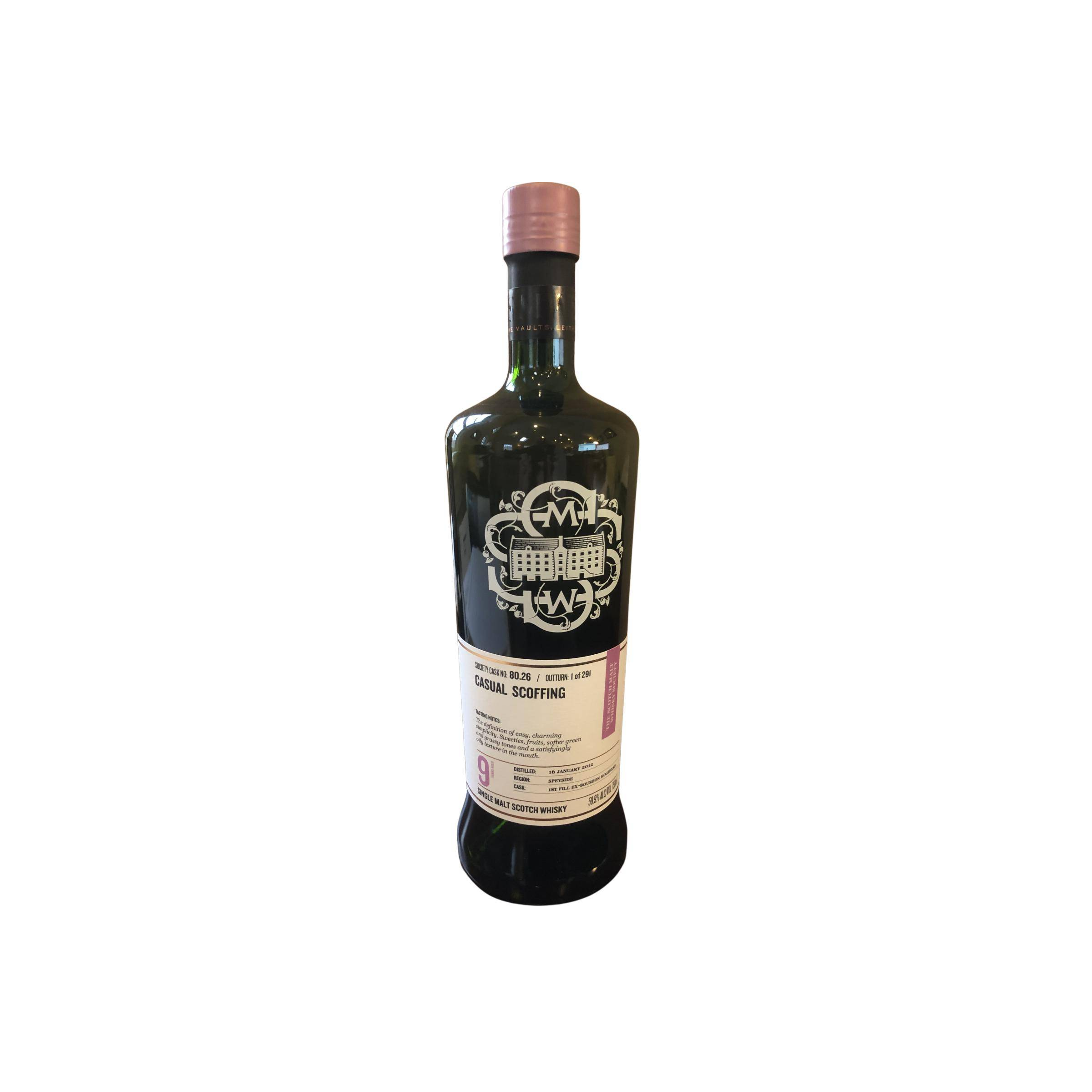 The Scotch Malt Whisky Society 2012 9 Years Single Malt Whisky