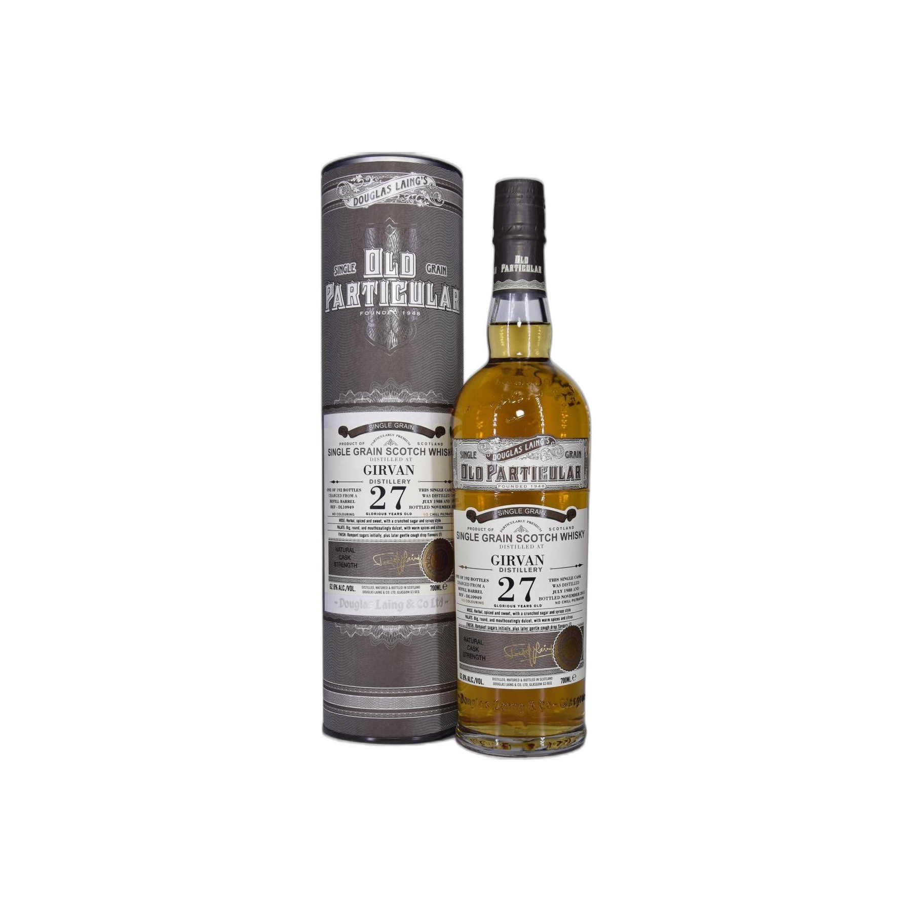 Girvan Old Particular 1988 27 Years Single Grain Whisky 3