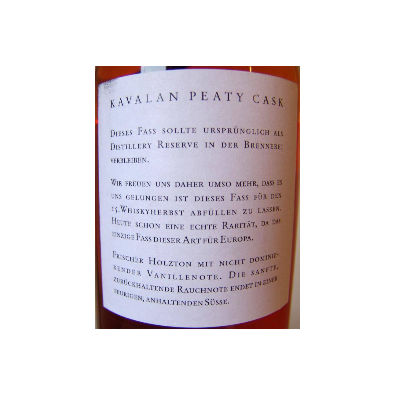 Kavalan 2006 7 Years Single Malt Whisky 3
