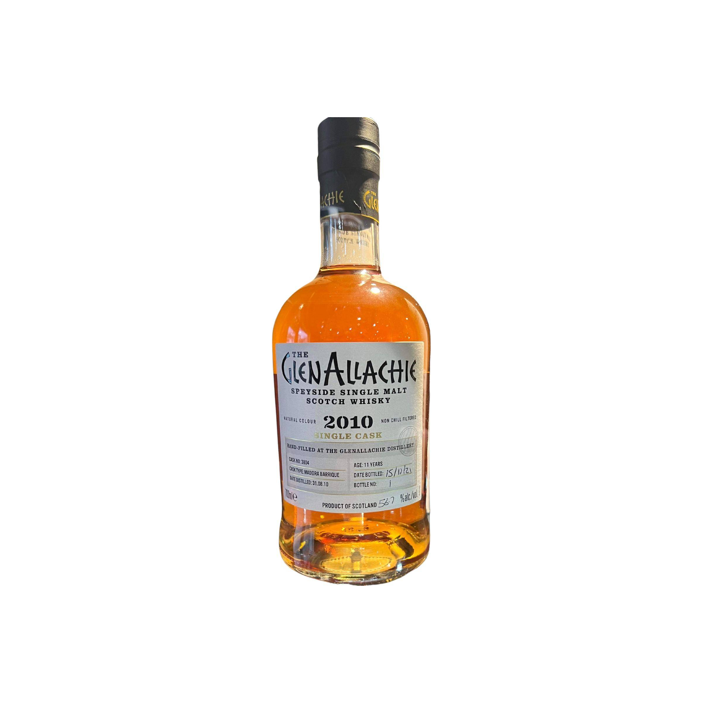 The GlenAllachie Single Cask 2010 11 Years Single Malt Whisky