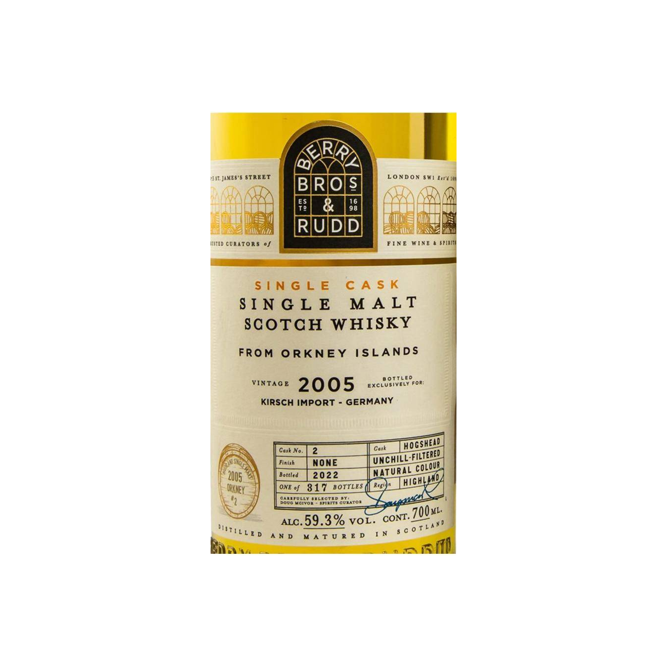 Berry Bros. & Rudd 2005 17 Years Single Malt Whisky 3