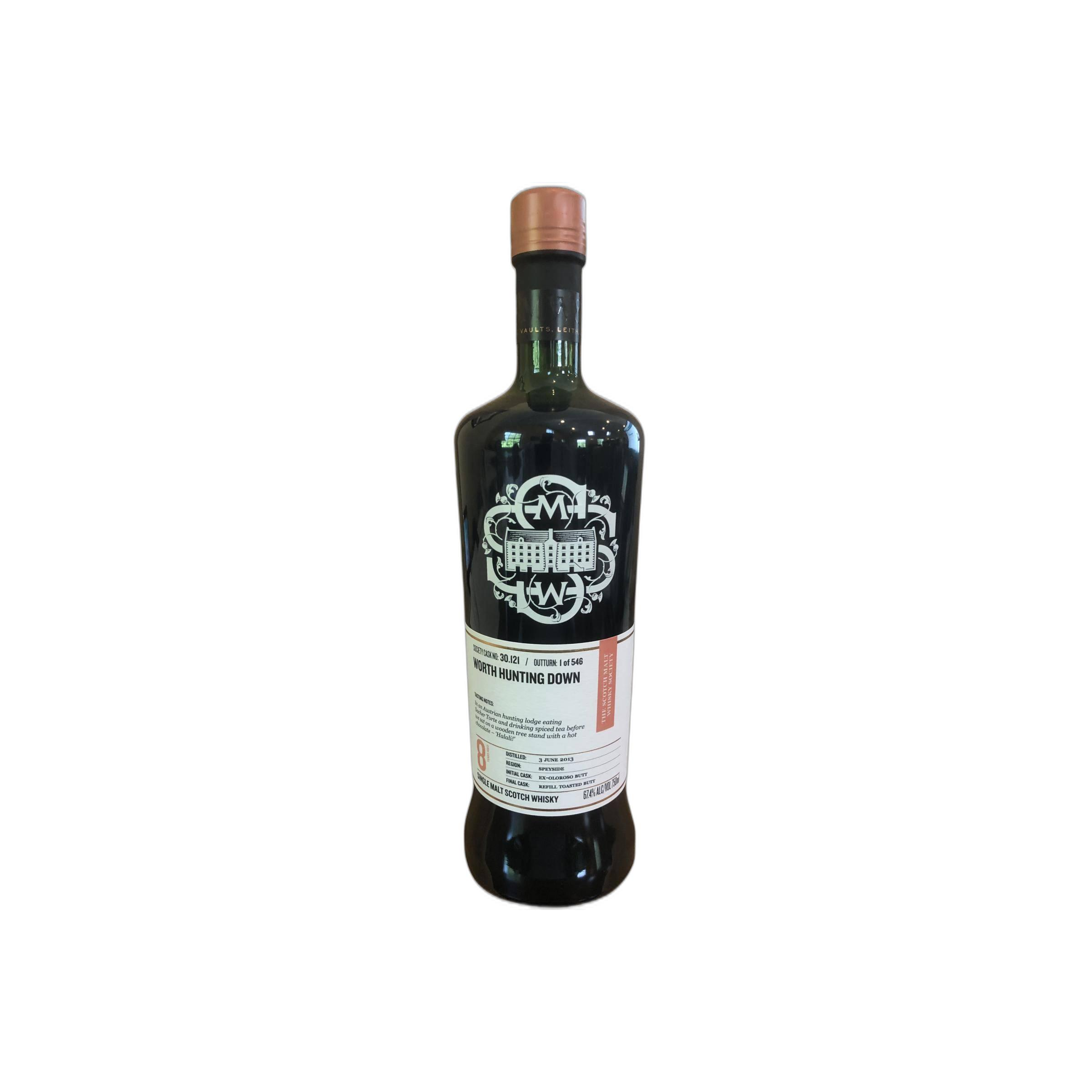 The Scotch Malt Whisky Society 2013 8 Years Single Malt Whisky