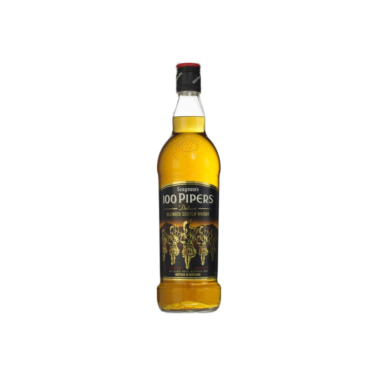 100 Pipers Deluxe Blended Scotch Whisky