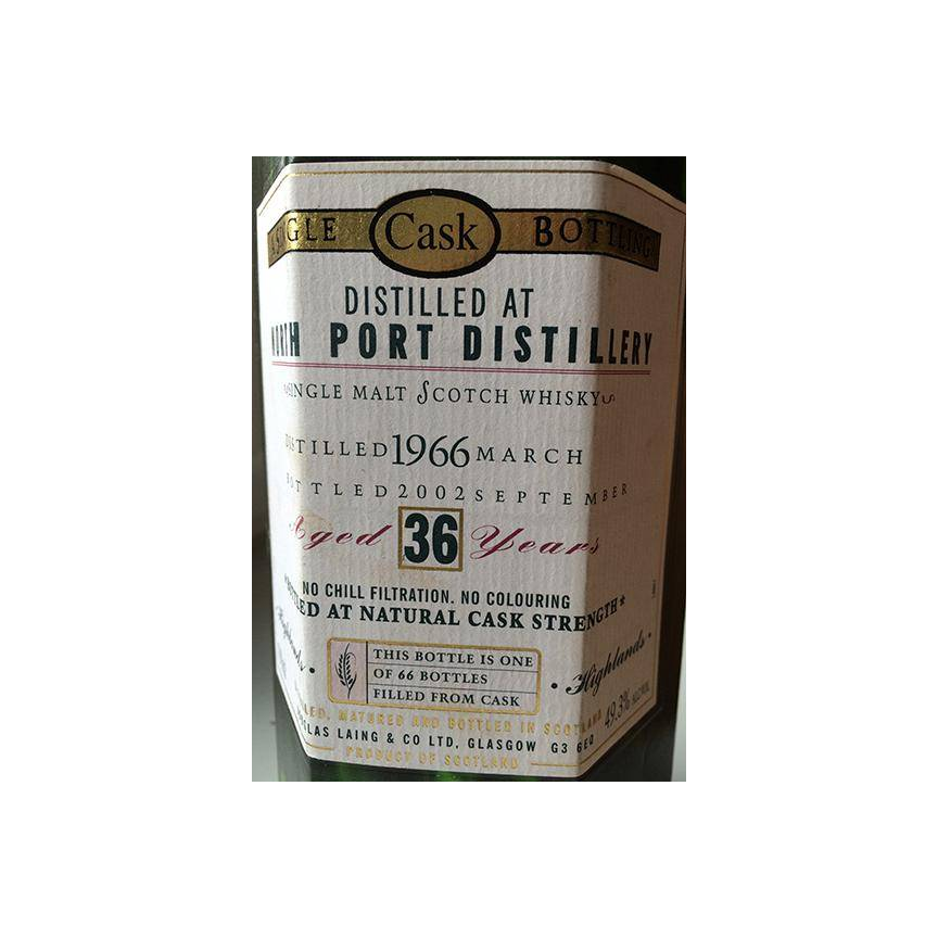 North Port Old Malt Cask 1966 36 Years Single Malt Whisky 2