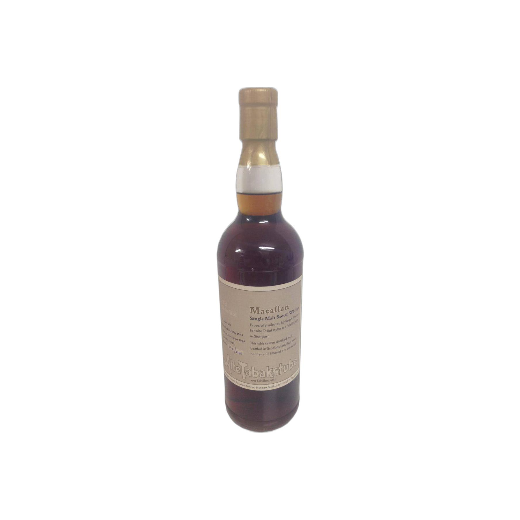 The Macallan 1974 22 Years Single Malt Whisky