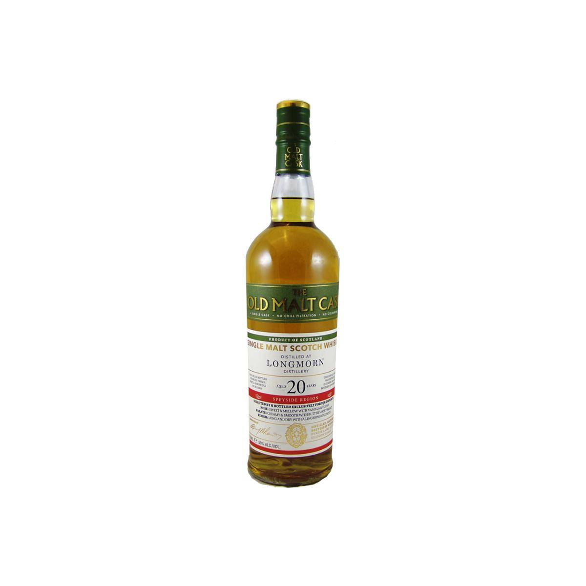 Longmorn Old Malt Cask 1996 20 Years Single Malt Whisky