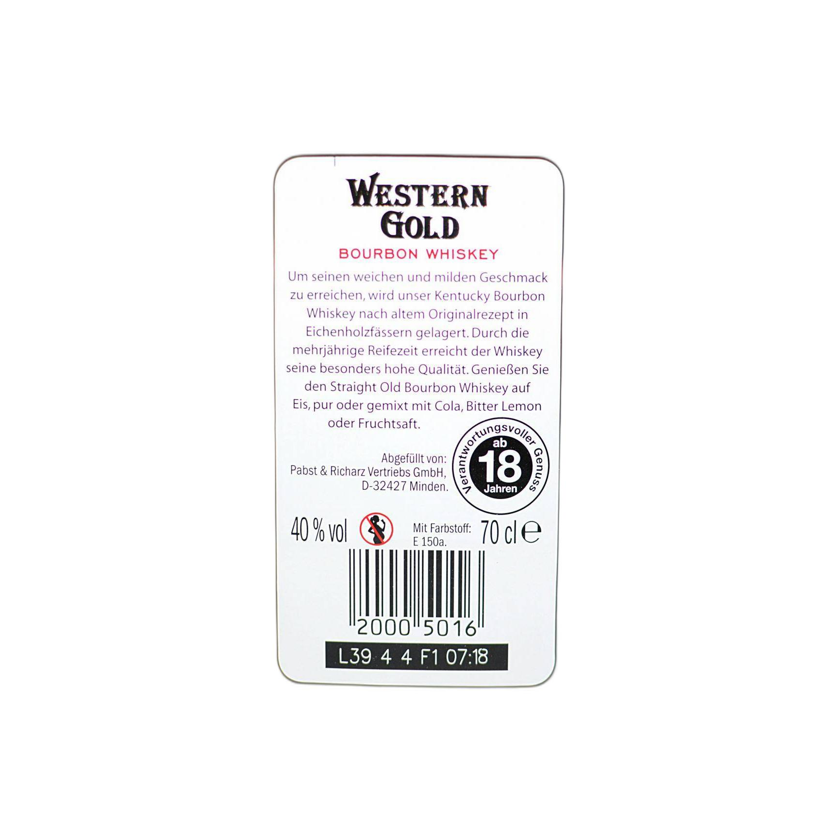 Western Gold Bourbon Whisky 3