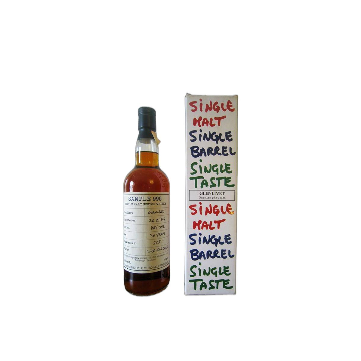 The Glenlivet 1976 26 Years Single Malt Whisky