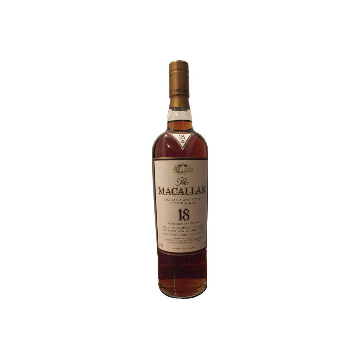 The Macallan 1989 18 Years Single Malt Whisky 2