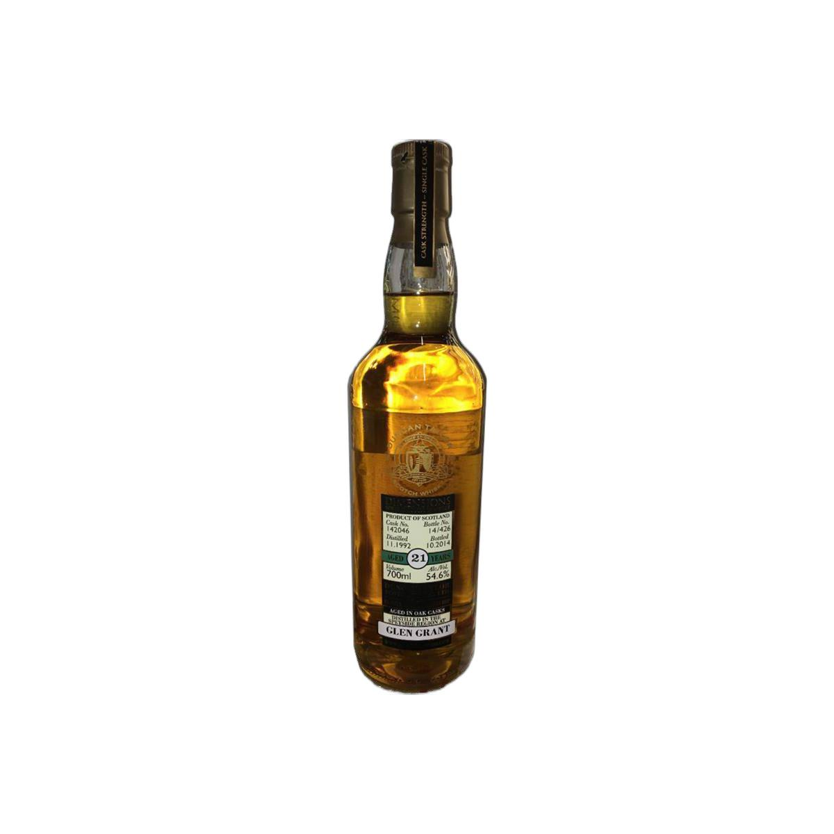 Glen Grant Dimensions 1992 21 Years Single Malt Whisky