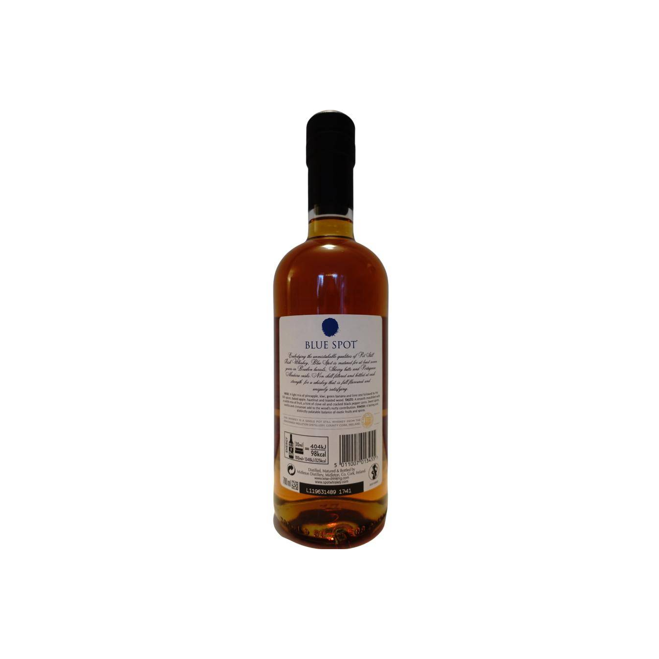 Blue Spot Cask Strength Collection 7 Years Single Pot Still Whisky 2