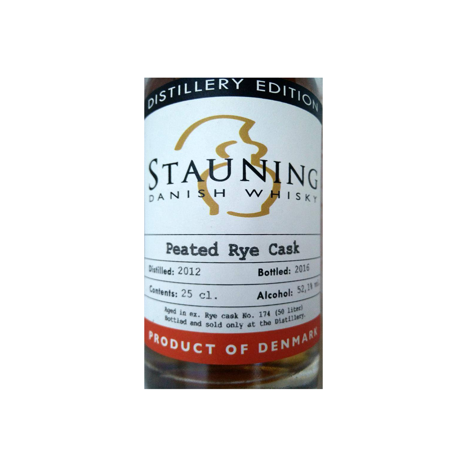 Stauning 2012 4 Years Single Malt Whisky