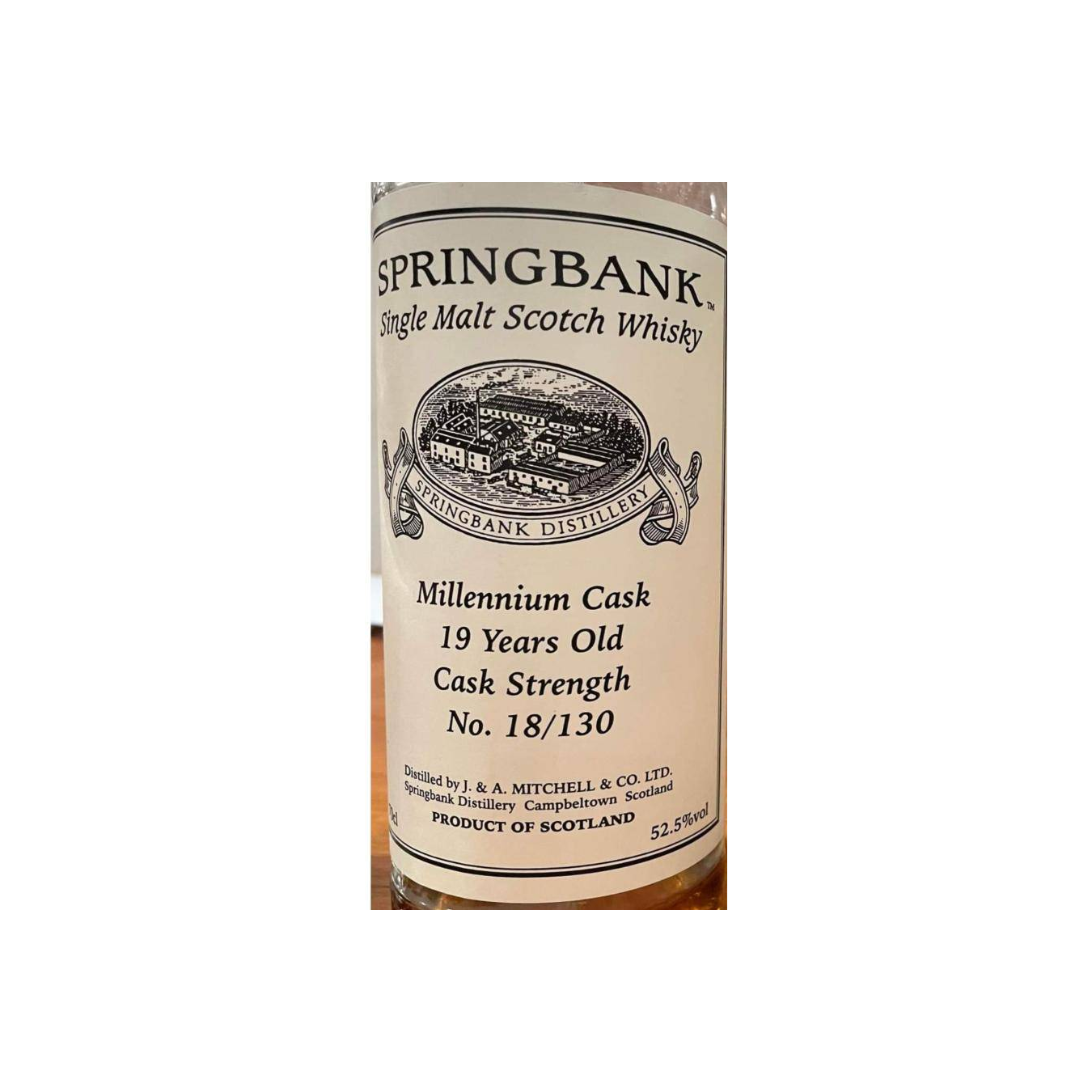 Springbank Private Bottling 19 Years Single Malt Whisky