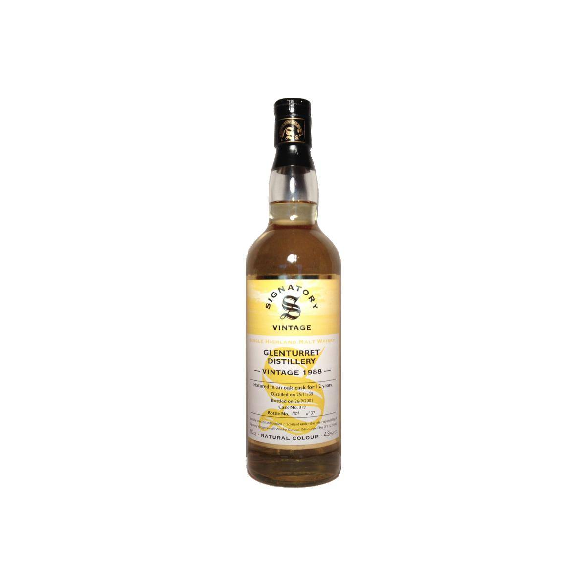 The Glenturret Vintage Collection 1988 12 Years Single Malt Whisky