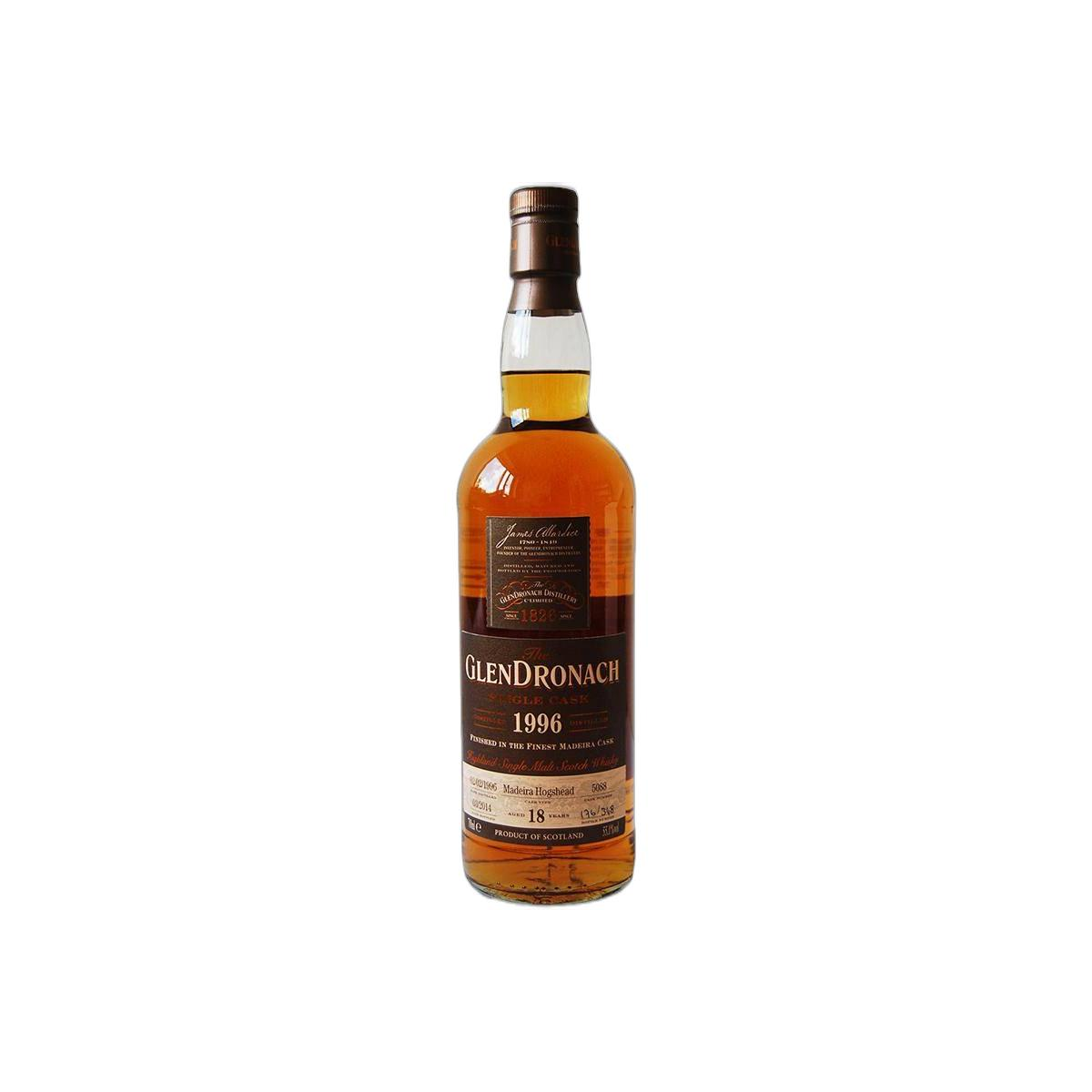 GlenDronach Single Cask 1996 18 Years Single Malt Whisky