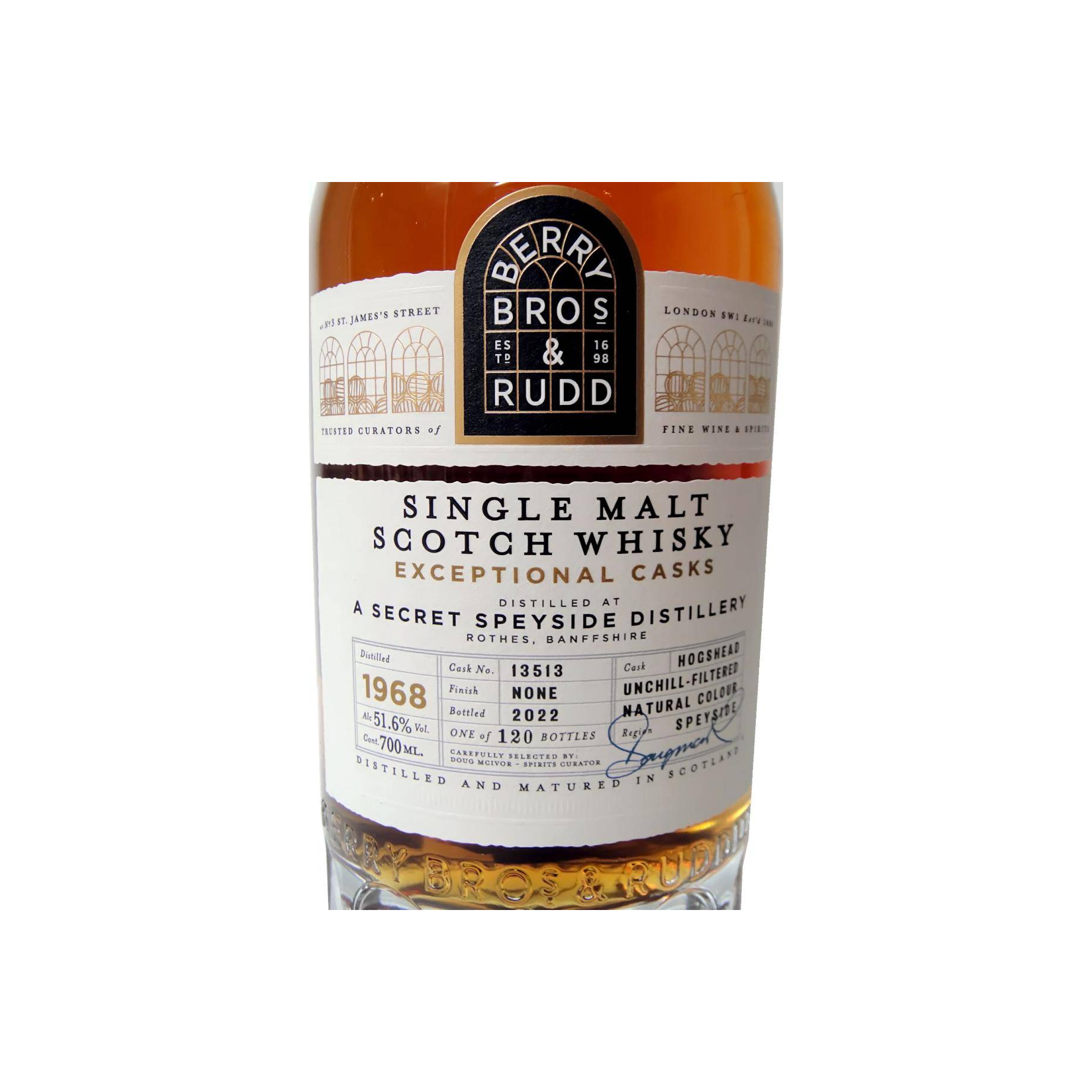 Berry Bros. & Rudd 1968 54 Years Single Malt Whisky 2