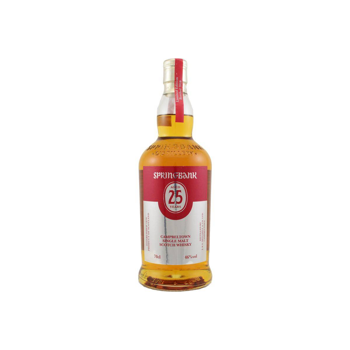 Springbank 25 Years Single Malt Whisky