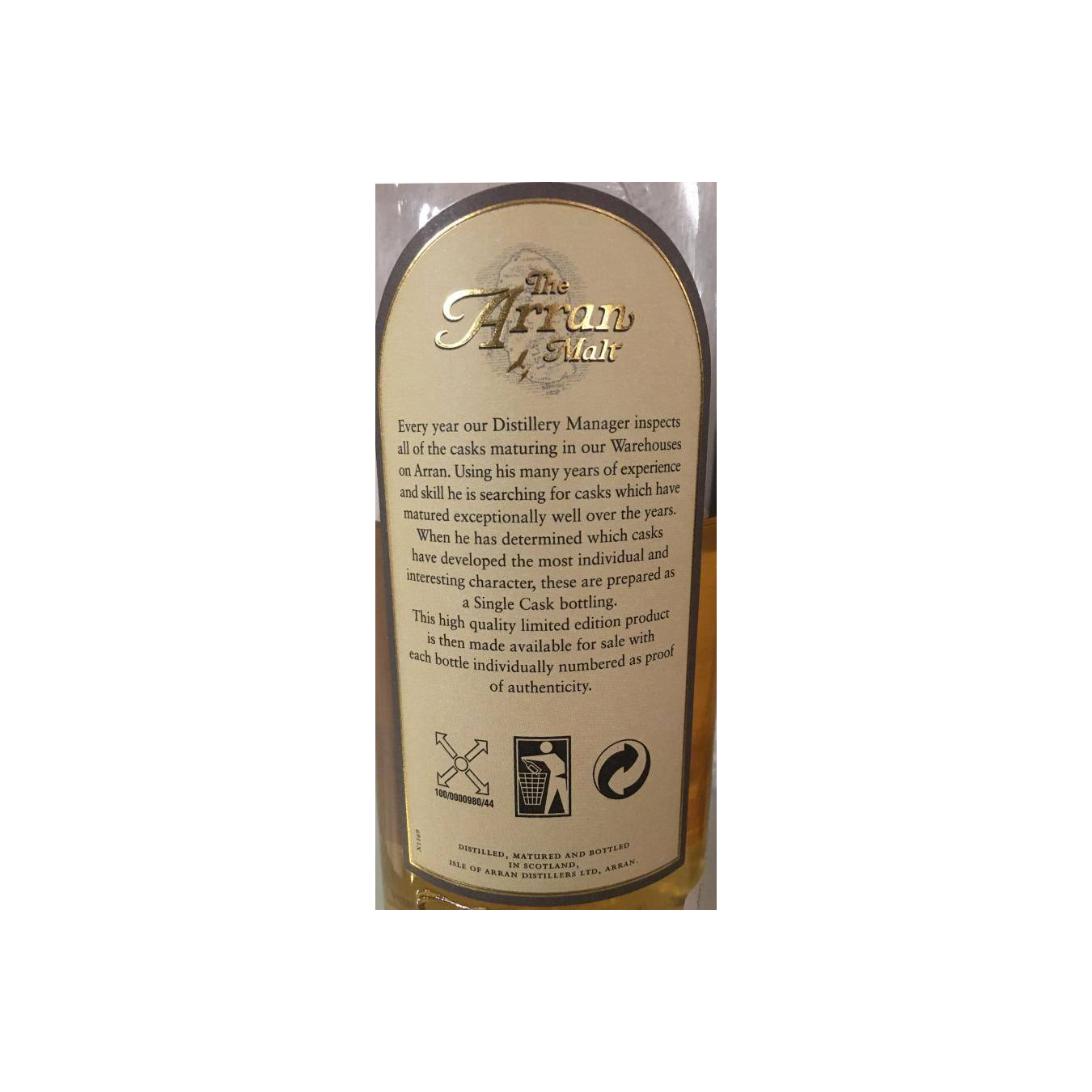 Arran 1998 11 Years Single Malt Whisky 2