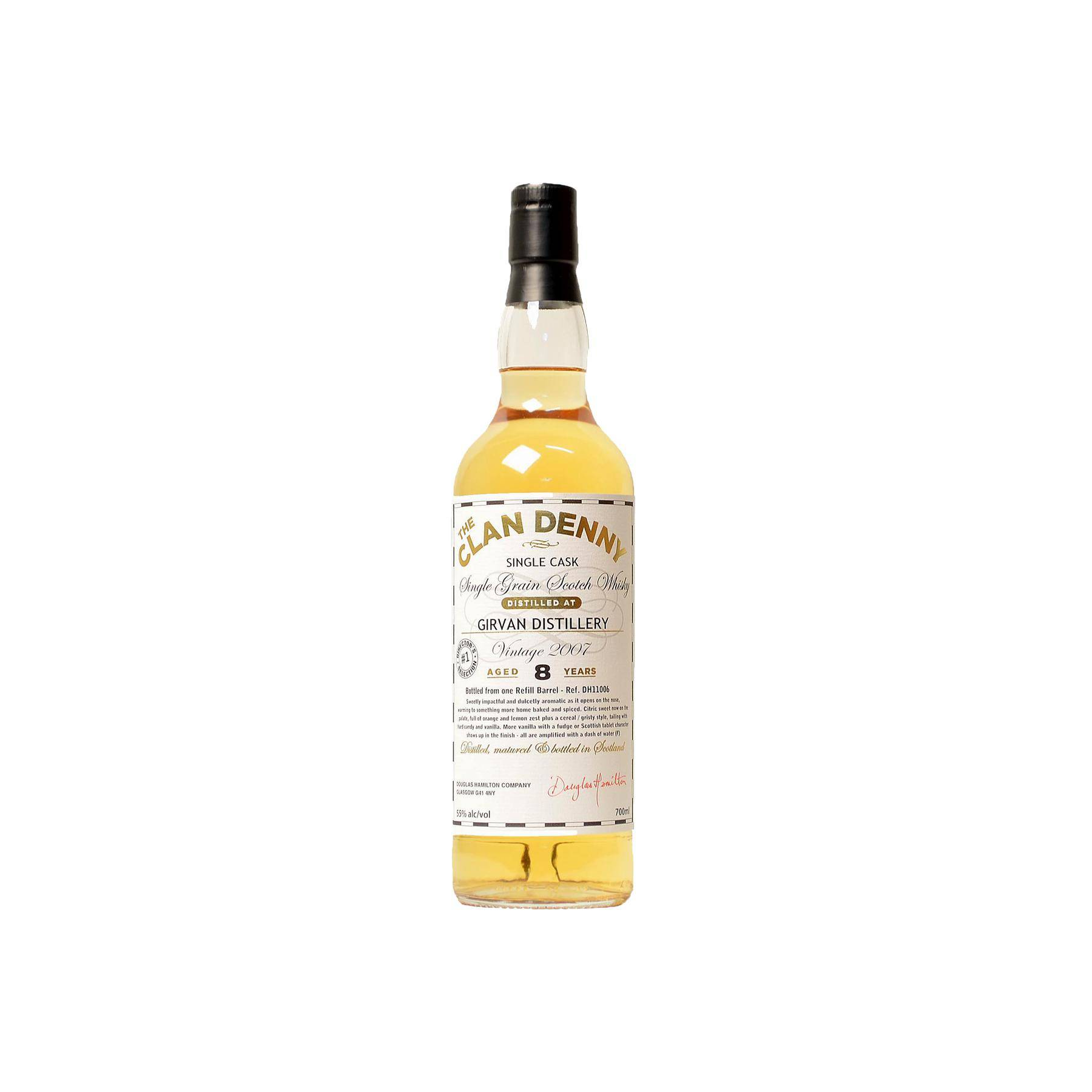 Girvan 2007 8 Years Single Grain Whisky