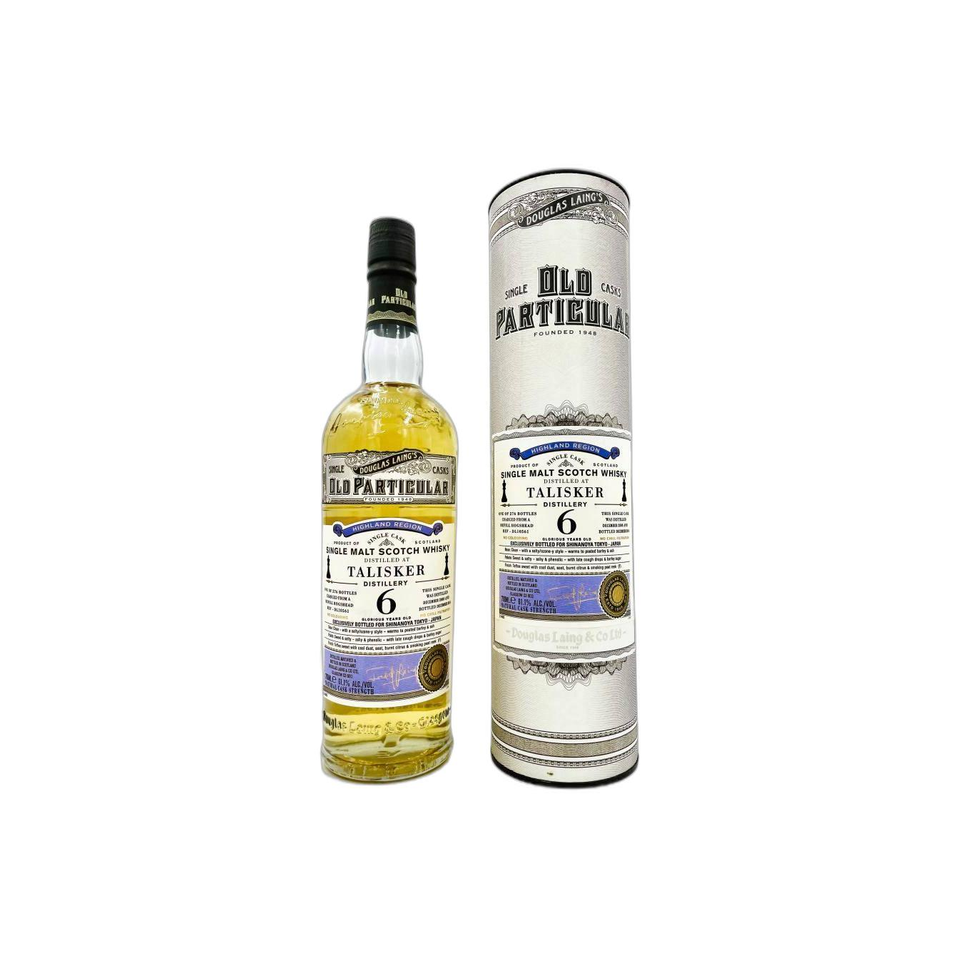 Talisker Old Particular 2008 6 Years Single Malt Whisky