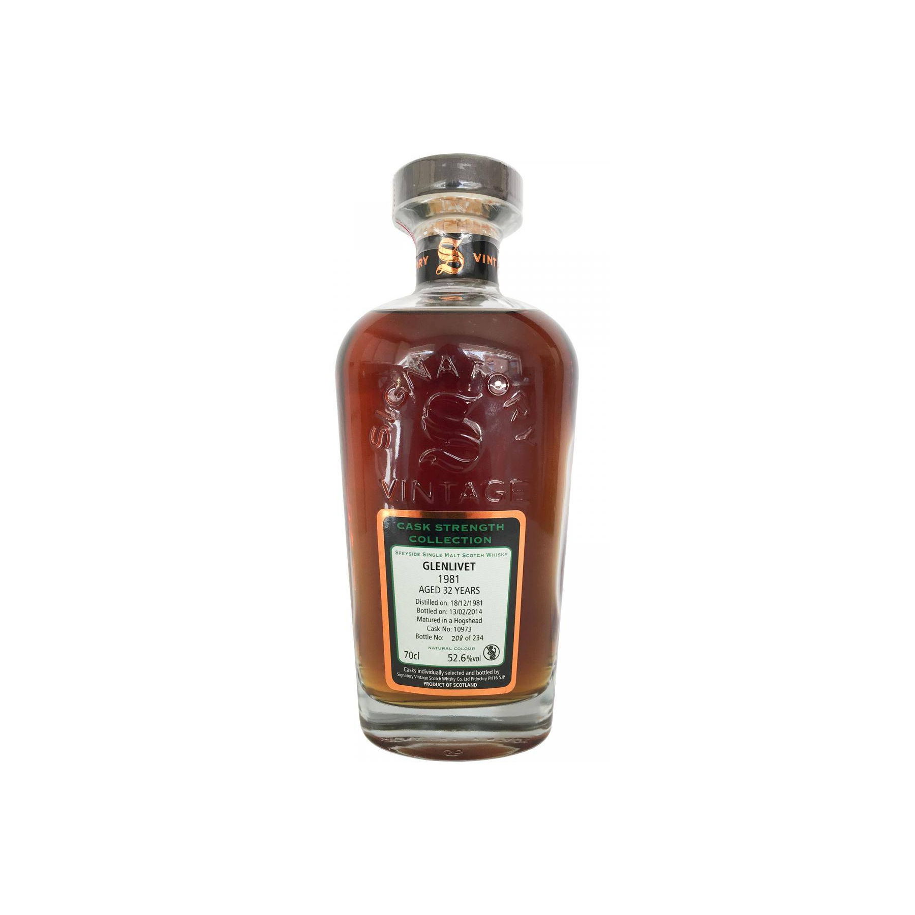 The Glenlivet Cask Strength Collection 1981 32 Years Single Malt Whisky