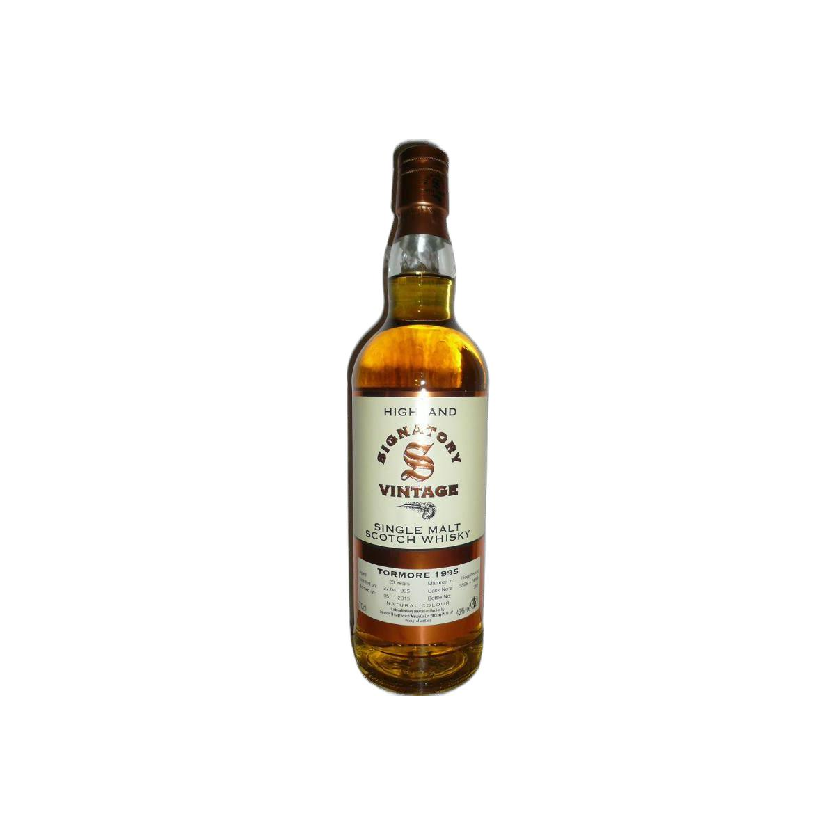 Tormore Vintage Collection 1995 20 Years Single Malt Whisky
