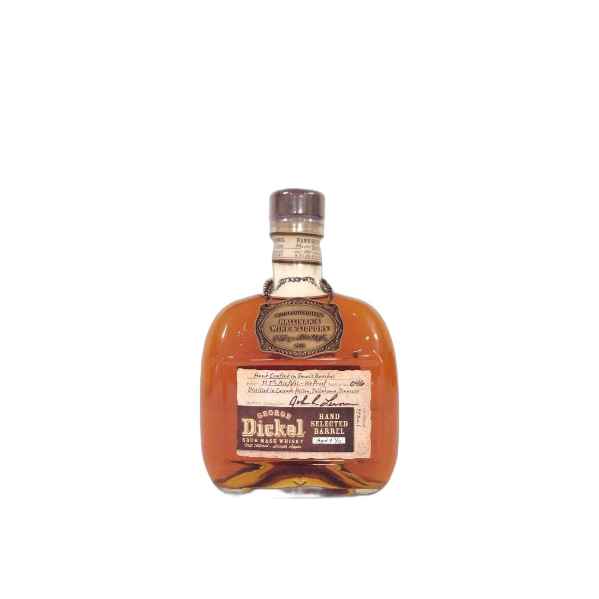George Dickel 9 Years Tennessee Whisky 