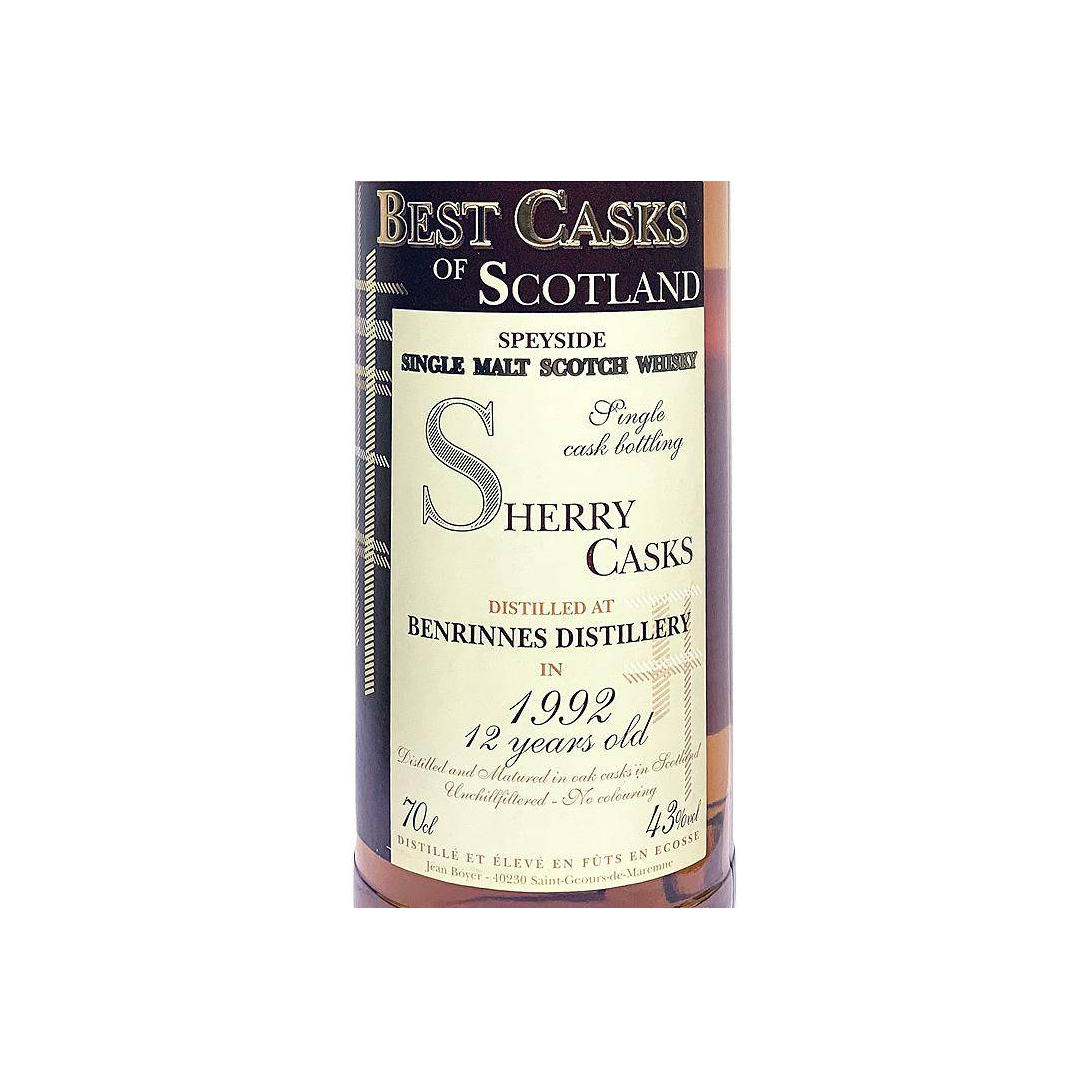 Benrinnes 1992 12 Years Single Malt Whisky 2