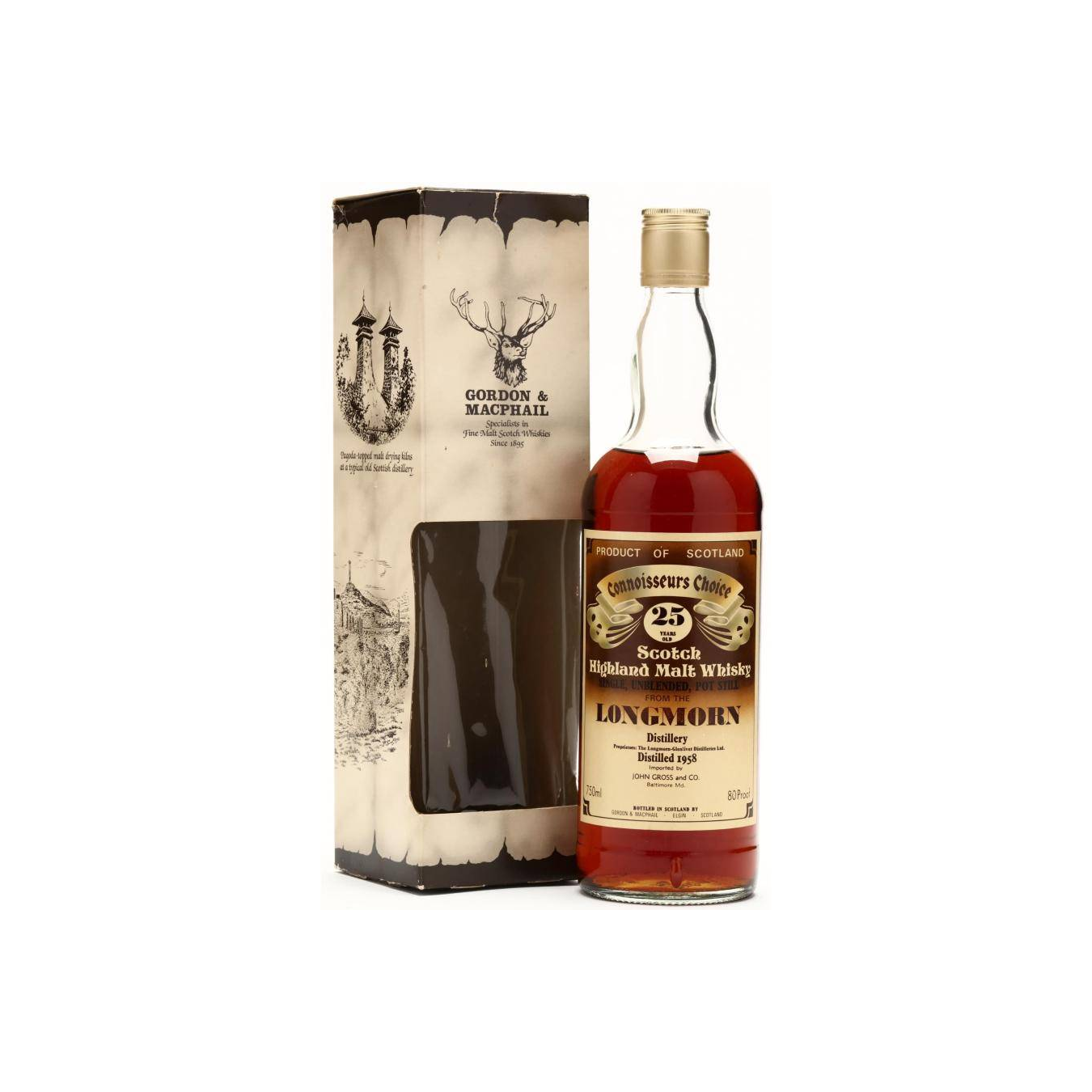 Longmorn Connoisseurs Choice 1958 25 Years Single Malt Whisky