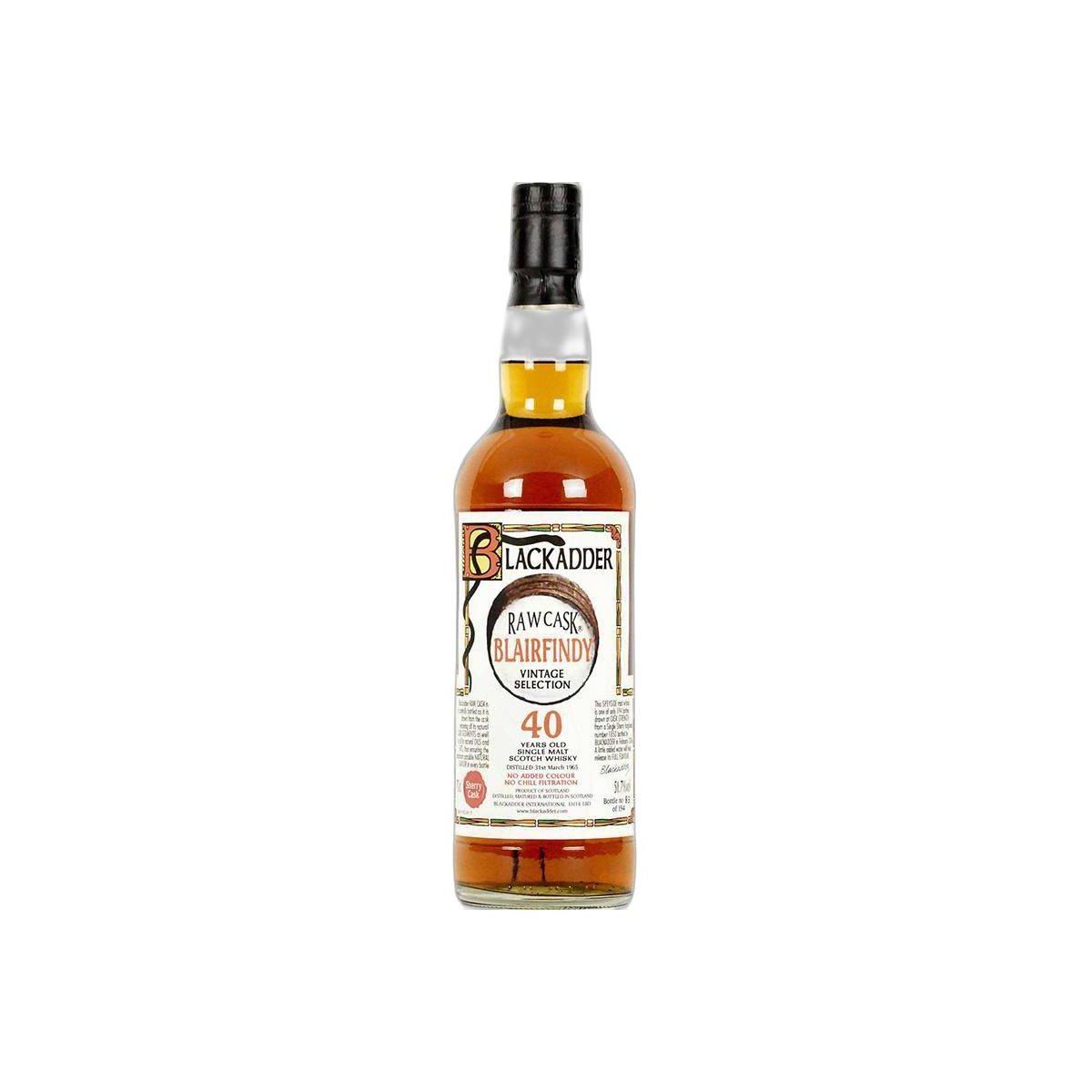 Blackadder Raw Cask 1965 40 Years Single Malt Whisky