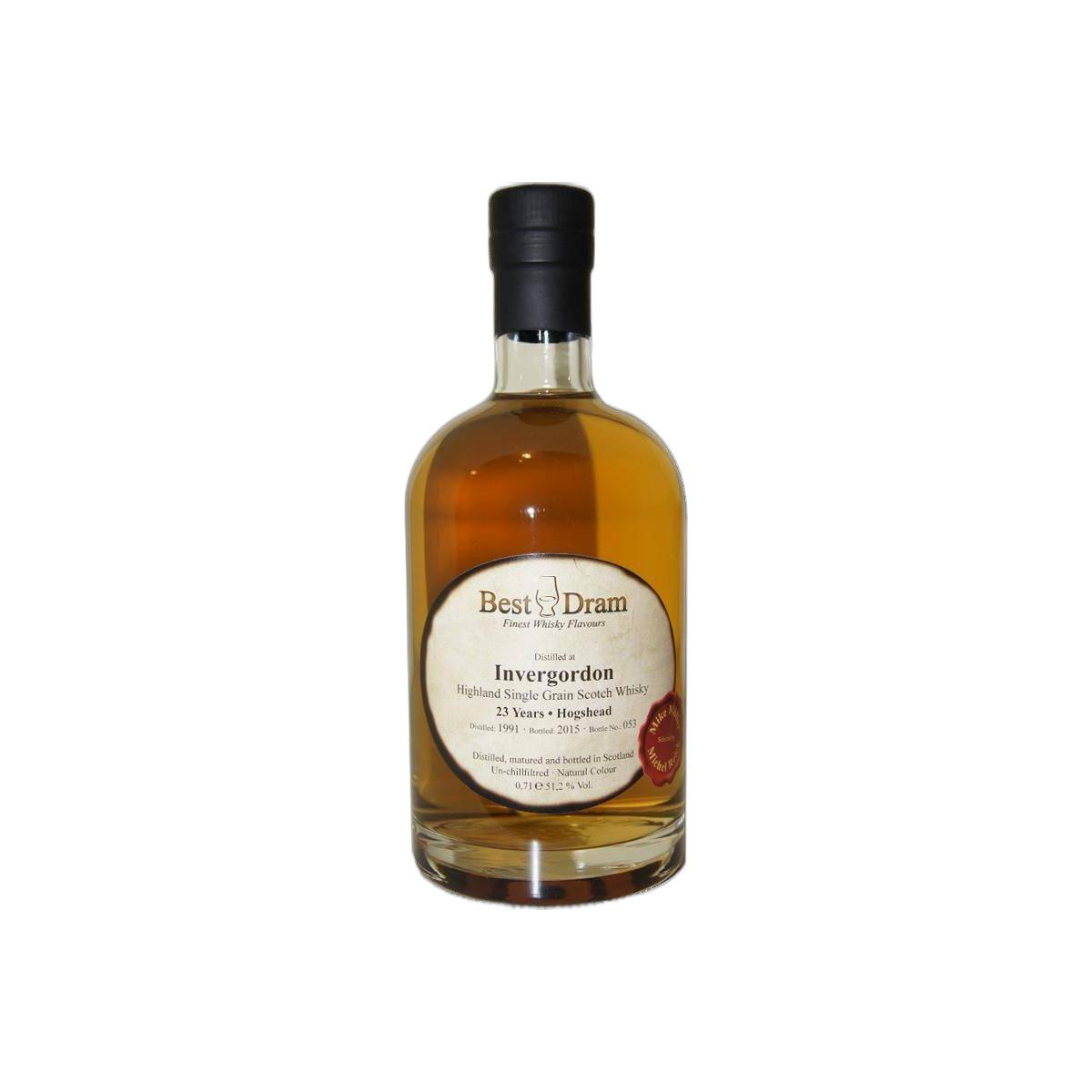 Invergordon 1991 23 Years Single Grain Whisky