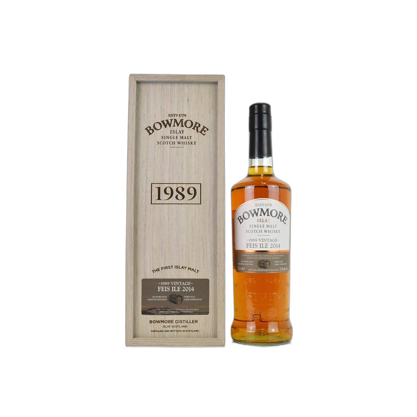 Bowmore 1989 24 Years Single Malt Whisky 3