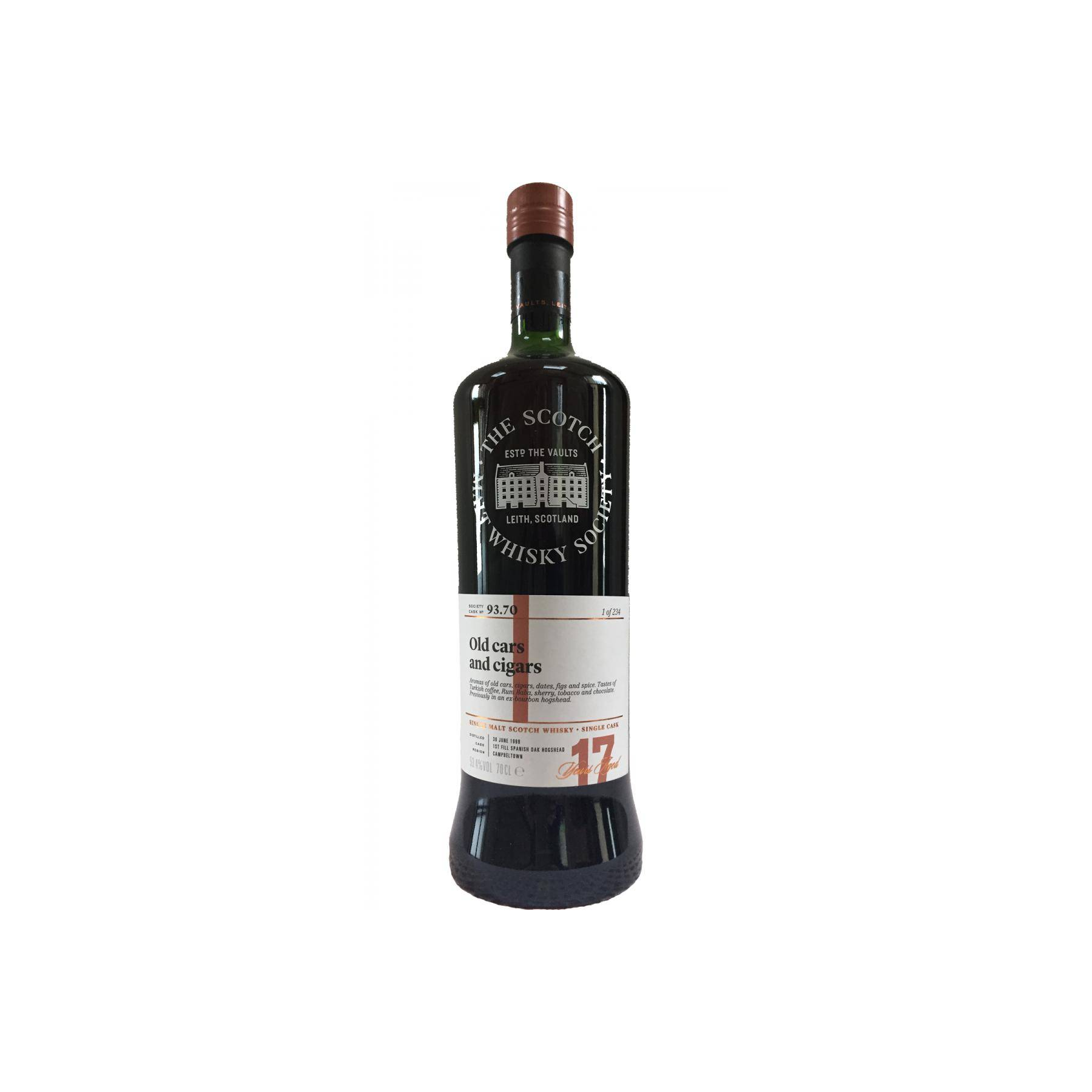 The Scotch Malt Whisky Society 1999 17 Years Single Malt Whisky 2