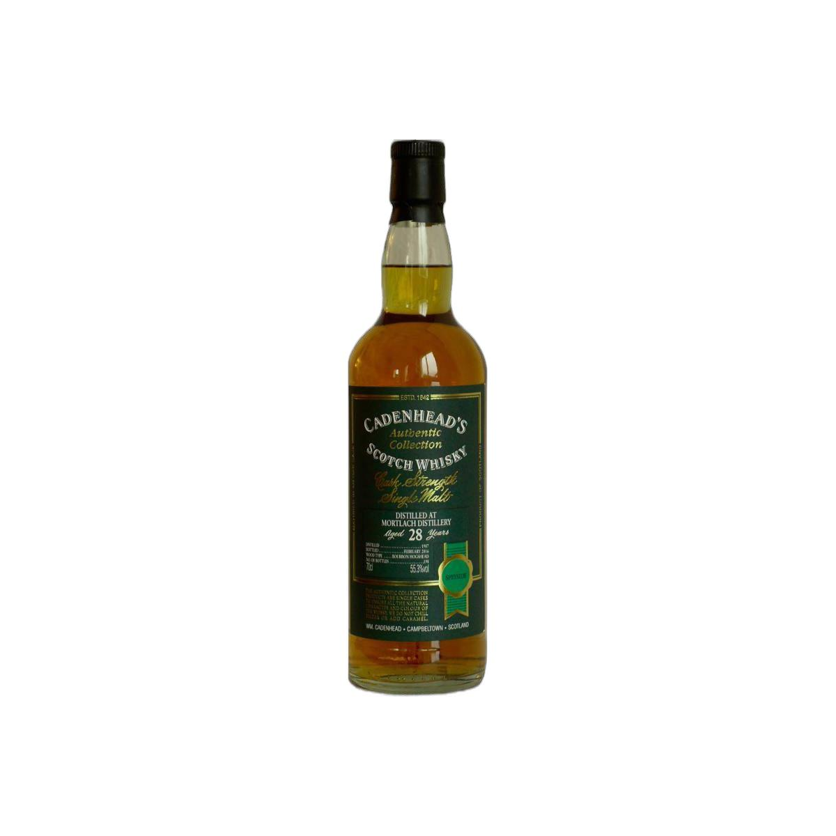Mortlach Authentic Collection 1987 28 Years Single Malt Whisky