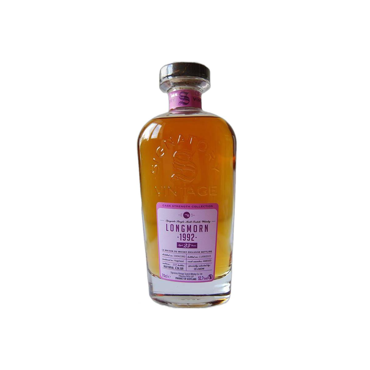 Longmorn Cask Strength Collection 1992 23 Years Single Malt Whisky