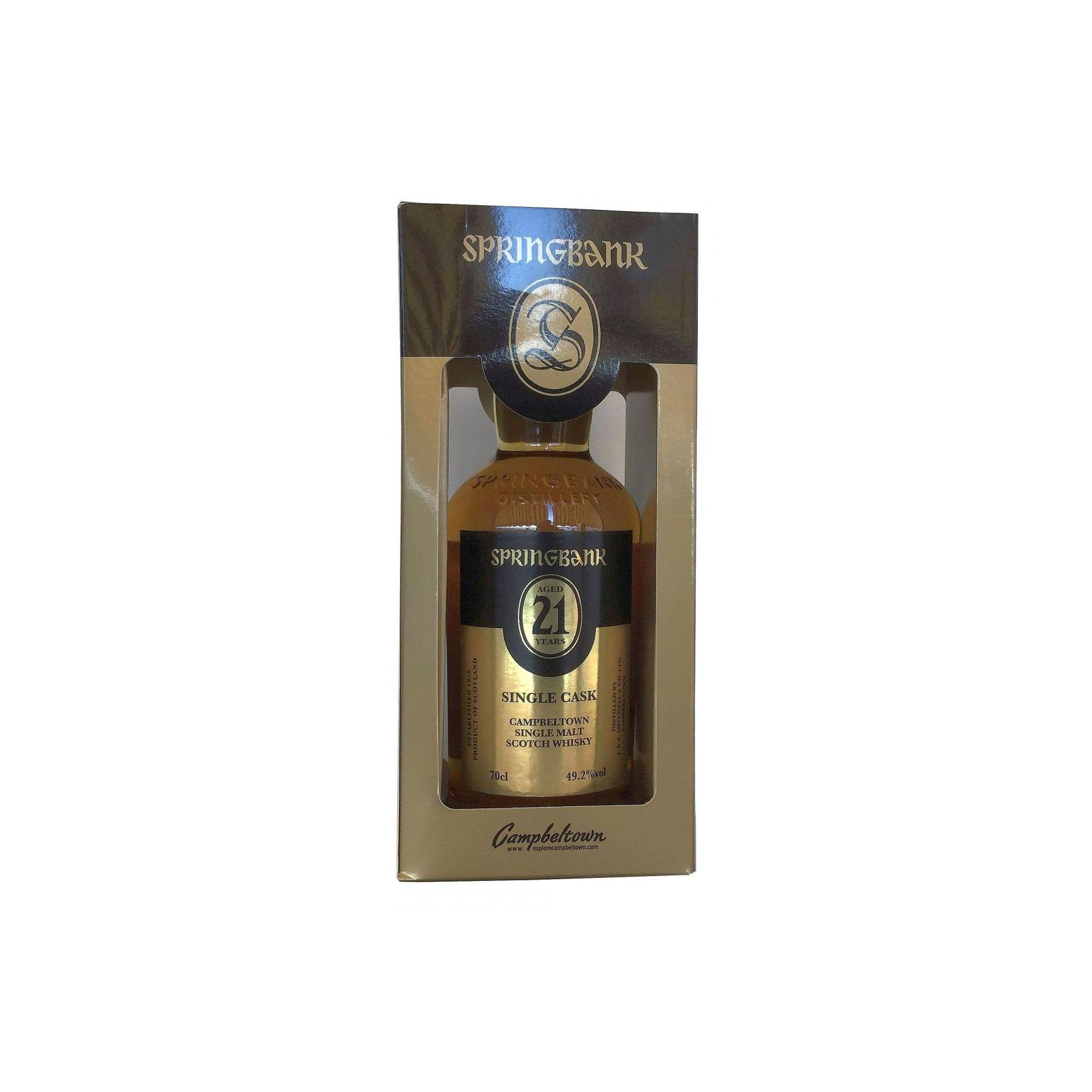 Springbank Single Cask 21 Years Single Malt Whisky 2