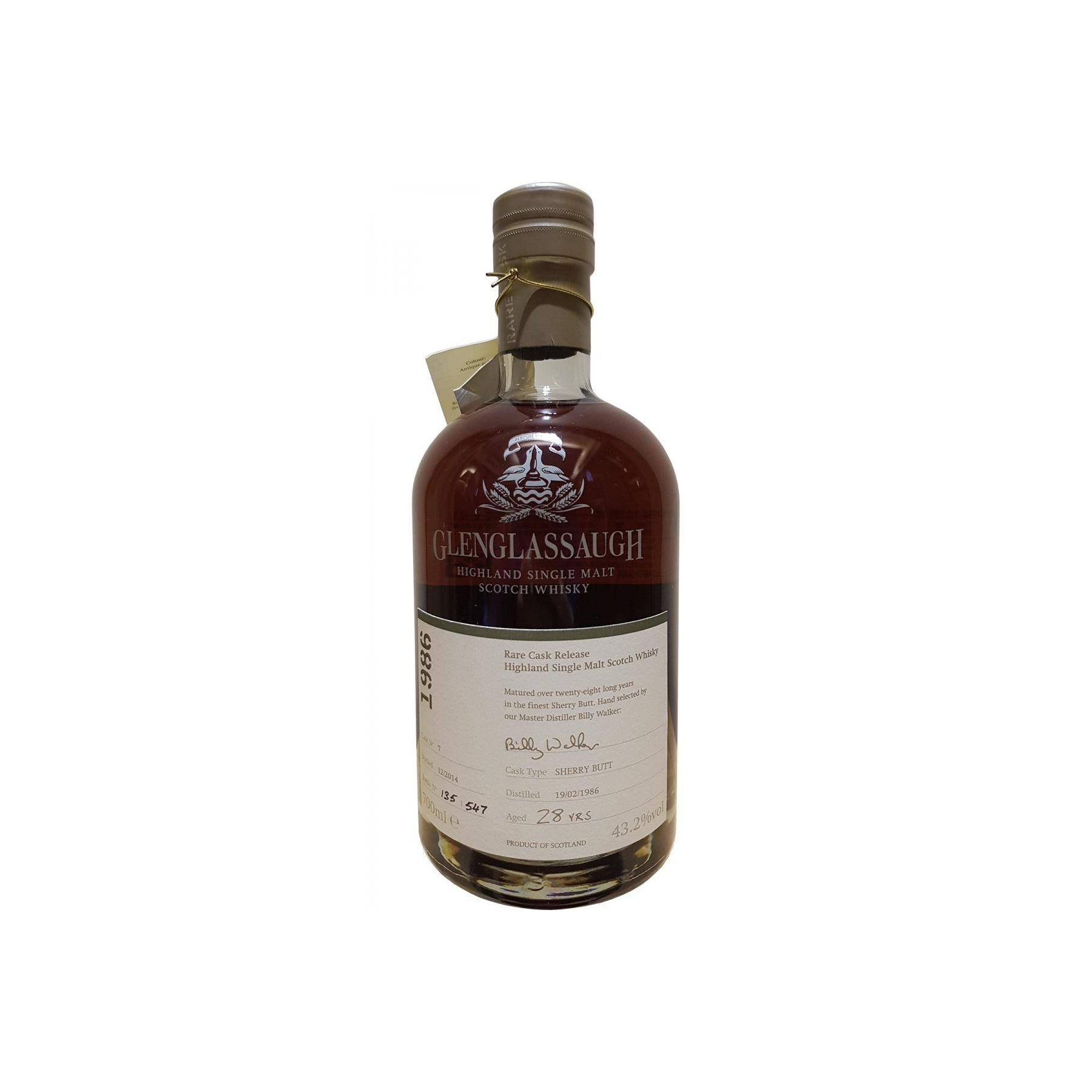 Glenglassaugh 1986 28 Years Single Malt Whisky