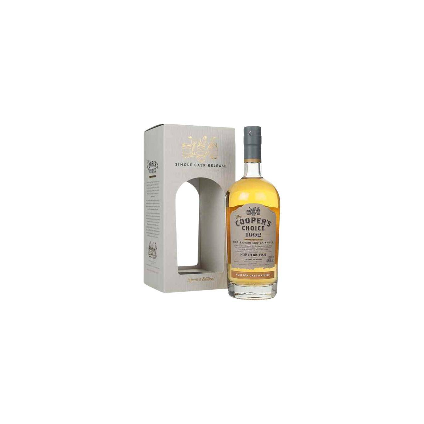 North British The Cooper's Choice 1992 29 Years Single Grain Whisky