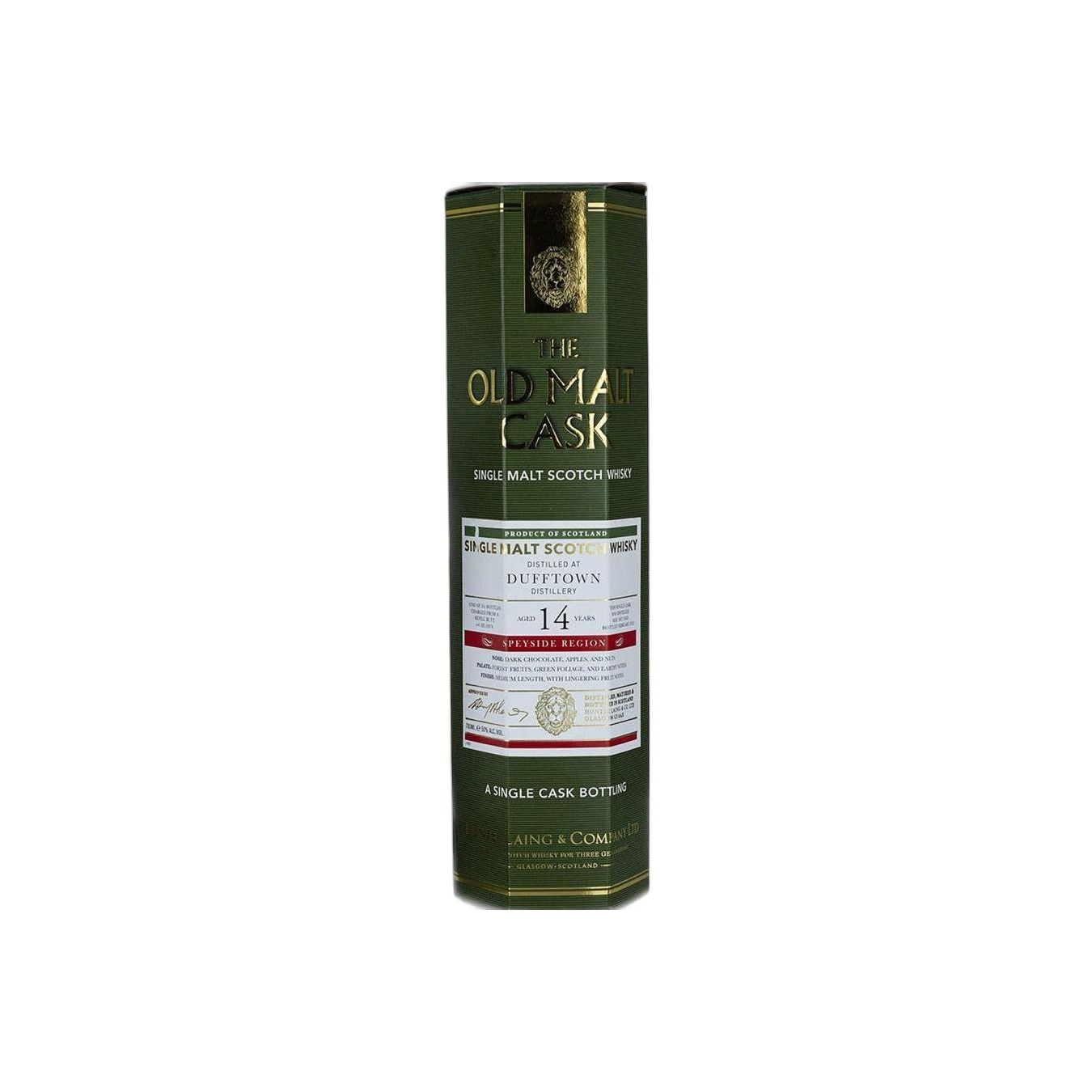 Dufftown Old Malt Cask 2007 14 Years Single Malt Whisky 2