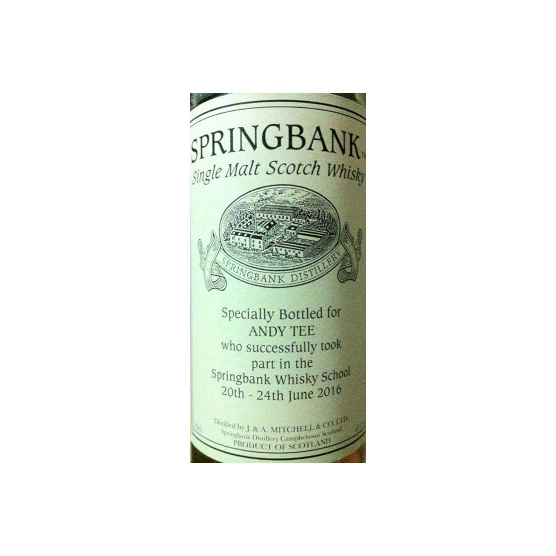 Springbank Single Malt Whisky 2
