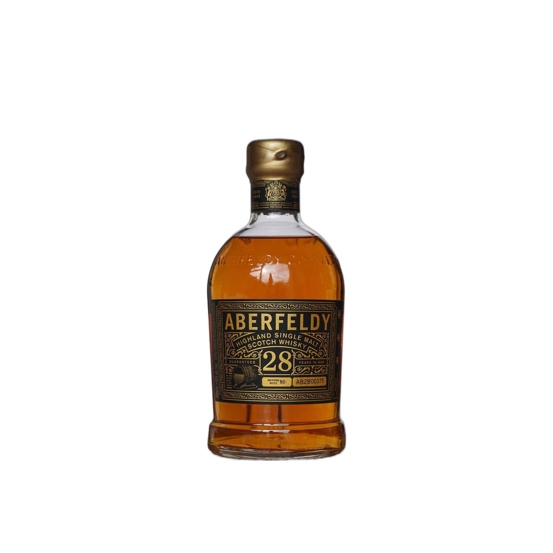 Aberfeldy 28 Years Single Malt Whisky