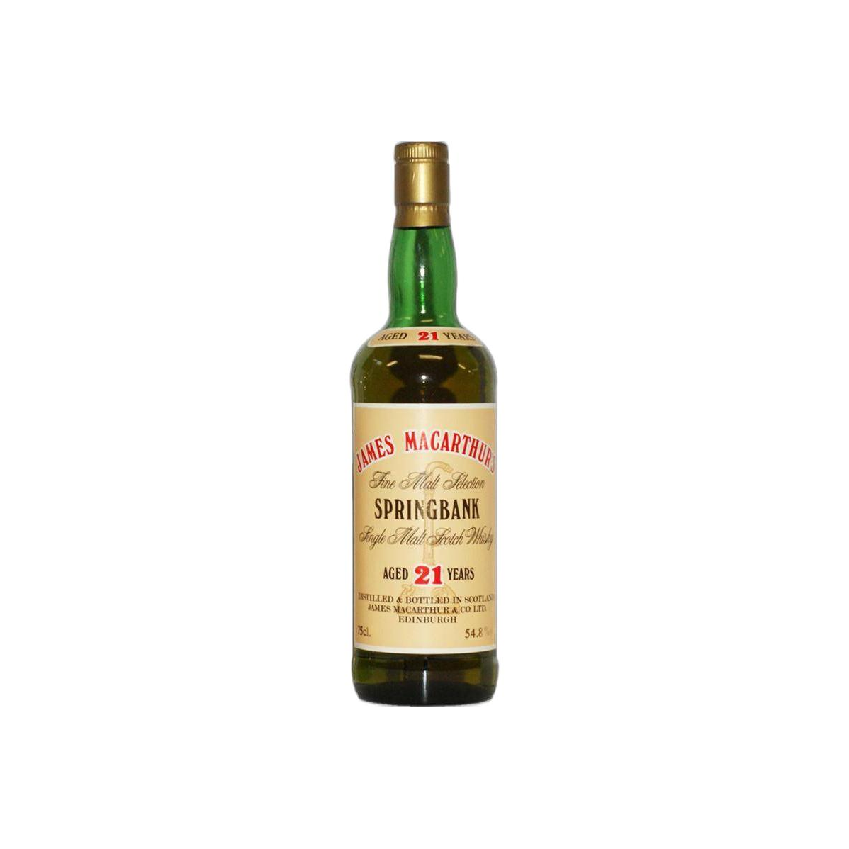 Springbank 21 Years Single Malt Whisky