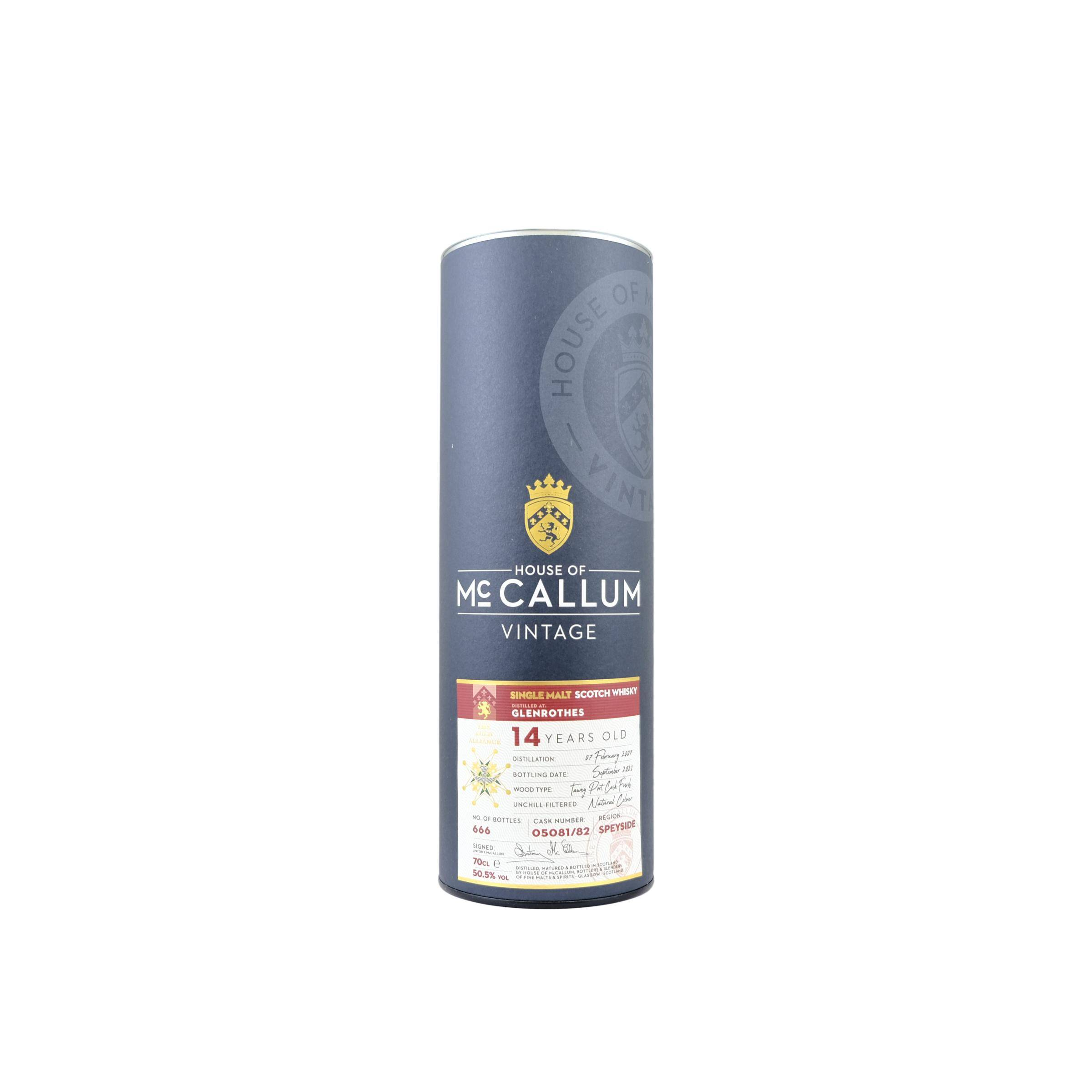 The Glenrothes 2007 14 Years Single Malt Whisky 2
