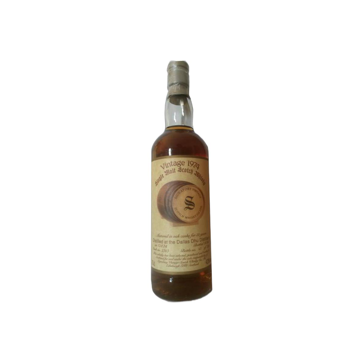 Dallas Dhu Vintage Collection 1974 20 Years Single Malt Whisky