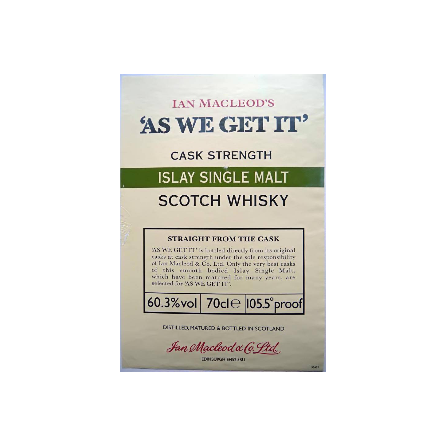 Ian Macleod Single Malt Whisky 2