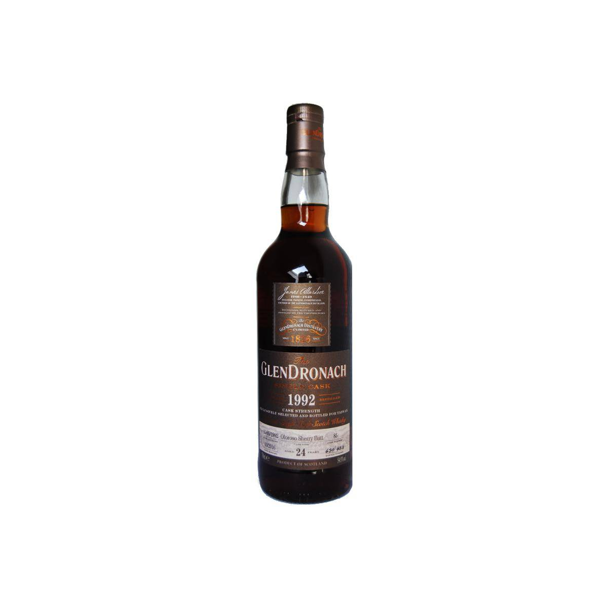 GlenDronach Single Cask 1992 24 Years Single Malt Whisky 2