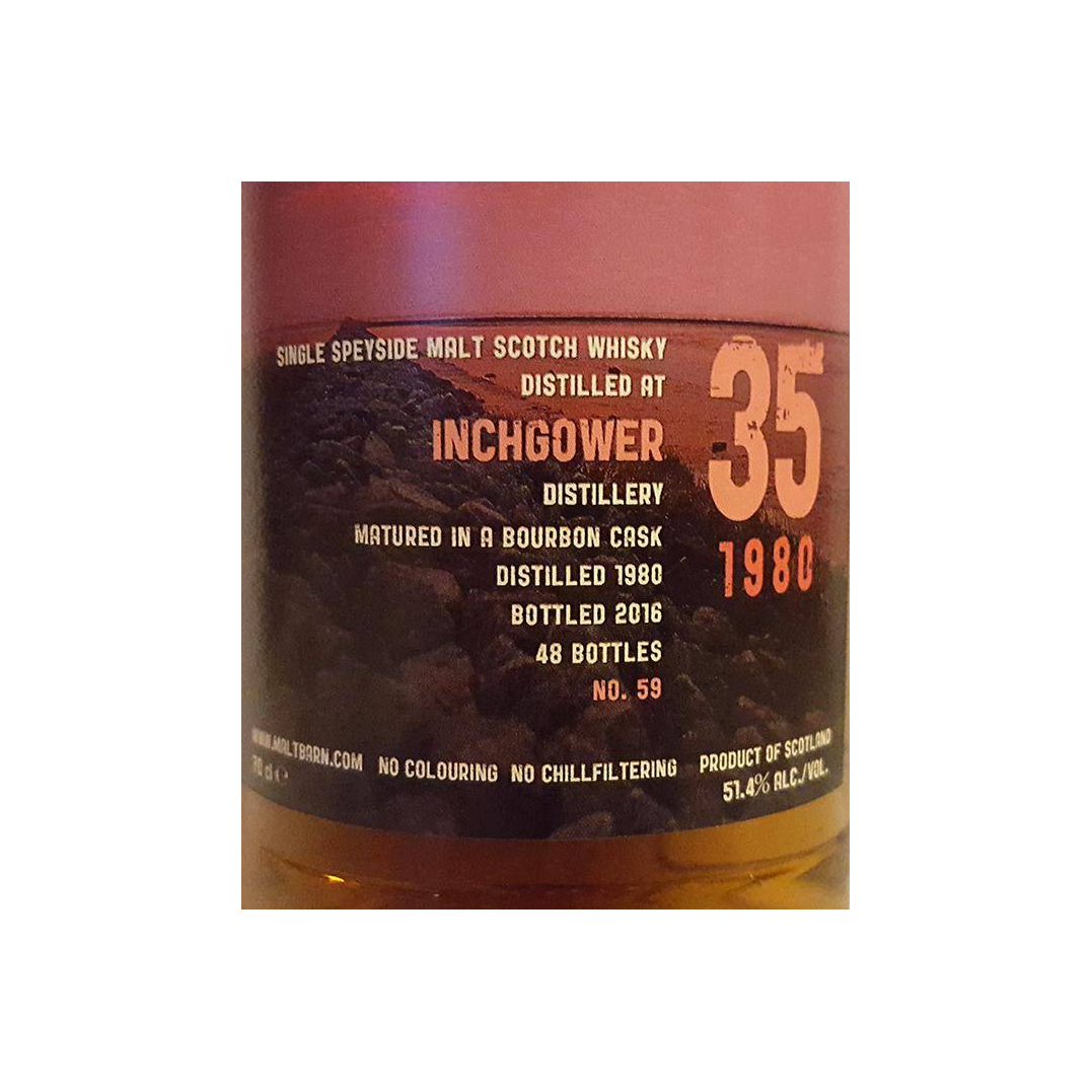 Inchgower 1980 35 Years Single Malt Whisky 3